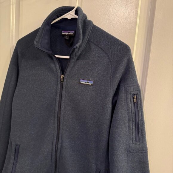 Patagonia Better Sweater Full Zip Jacket Dark Blue Small - Picture 4 of 9